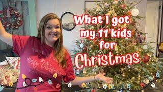 What I Got Our 11 Kids for CHRISTMAS | Large Family Christmas