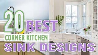 20 Best Corner Kitchen Sink Designs