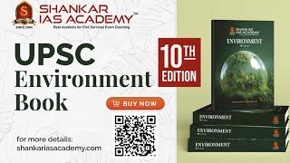 Buy UPSC Environment 10th Edition Tailored by Shankar IAS Academy #UPSC #environment