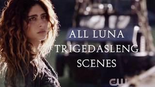 ALL LUNA TRIGEDASLENG SCENES The 100 + Lunas death