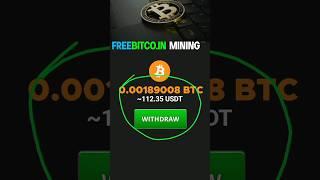 Bitcoin Mining $112 USDT FREE