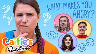 Let's Talk About Emotions! What Makes You Feel Happy? | Kids Answer | Caitie's Questions