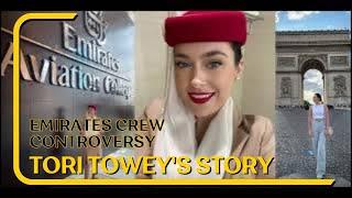 Emirates Crew Controversy | Tori Towey's Story | travel ban lifted | free to leave Dubai #dubai