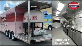 8x30 Wood Fired Pizza Trailer | Brookfield Properties | Concession Nation