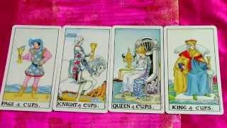 Cups Tarot Card Meaning Minor Arcana Suit Cups Pt 5 - Court Cards Tarot Cards Meaning