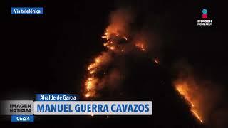 5 empresas se incendian en García: daño total | Noticias MTY primera emisión