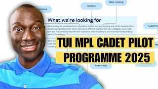 Who is an ideal candidate for the TUI MPL Programme?