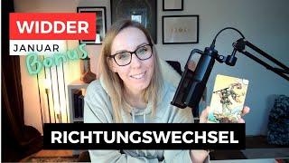 WIDDER UPDATE ️ Weniger Hektik, klare Sicht und Neuorientierung! #neustart | Januar 2025 • Tarot