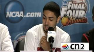 UofL players on Tim Henderson performance vs Wichita St.