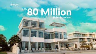 Stunning AED 80M Villa For Sale In Palm Jumeirah