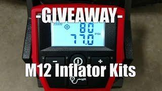 GIVEAWAY | Multiple Milwaukee M12 Compact Inflator Kits - 2475-21XC