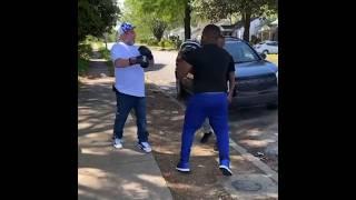 Whyte Folkz Fighting In The Hood #memphis #whytefolkz