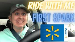 Newbie Spark Driver! Ride with me for my first Walmart Curb Side Pickup Order & Story Time