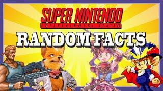 Super Nintendo Random Facts - SNESdrunk