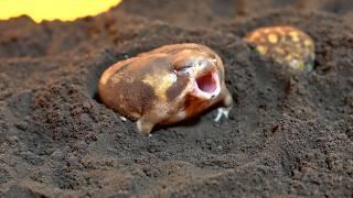 Rain frog's screams of joy