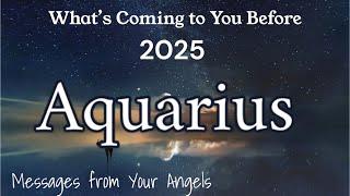 Aquarius ️ What’s Coming to You Before 2025?  Last 3 Months of 2024 #aquarius