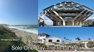 I went on a solo one day trip to La Jolla