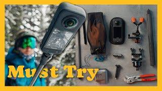 Insta360 X4 & X3: the 10 BEST Accessories for 360 Filming!