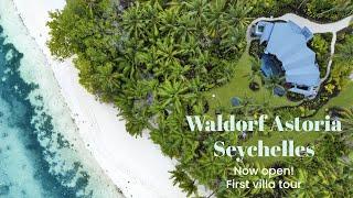 Waldorf Astoria Seychelles Platte Island Villa Tour (Open 2024 - First Look!)