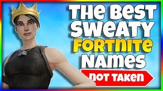 100+ Sweaty/Tryhard Fortnite Names/Clan Names 2024! (Not Taken)