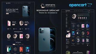 Synthetic Electronics - Responsive OpenCart Theme for eCommerce - installation