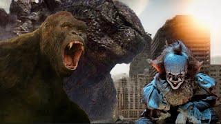 Legendary Godzilla and Legendary Kong vs. Pennywise