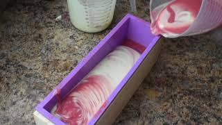 Swirl Technique Cold Process Soap with Recipe