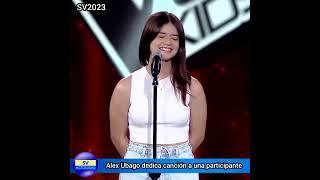 ALEX UBAGO SORPRENDE AL CANTAR A UNA PARTICIPANTE EN LA VOZ KIDS URUGUAY