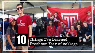 10 Things I've Learned My Freshman Year of College | Taylor Sison