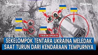 Operator UAV Rusia Hantam Tiga Unit Kendaraan Tempur Ukraina, Personel Musuhnya Kalang-kabut!