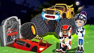 Gabby & AJ Desperate Attempt to Save Blaze, Stripes ? - Blaze and the Monster Machines Animation