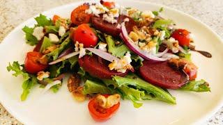 Winter Beet Salad @zarina-murat-cooking