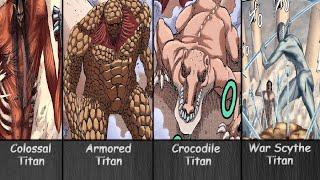 All Ancient Titans (Chapter 135/136) - Attack On Titan Season 4 Part 2 | Shingeki No Kyojin