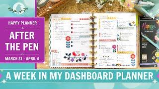 After the Pen | Writing In My Dashboard Happy Planner | April 2025