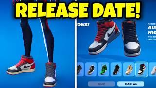 KICKS RELEASE DATE in Fortnite! (How to Wear Shoes)