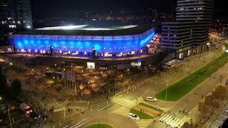 Slovan Bratislava vs. Dinamo Zagreb end of game timelapse