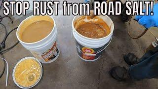 Don't Let Your Car Rust Away!  Surface Shield and Fluid Film Lanolin Undercoating