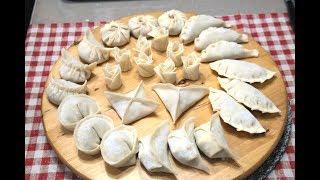 [헬렌요리] 만두빚는법 8가지  Different Kinds of Dumplings