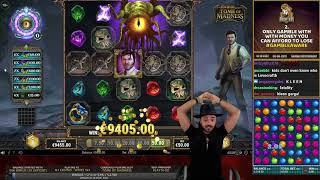 ROSHTEIN HUGE 10,5K win on Rich Wilde Tome of Madness slot