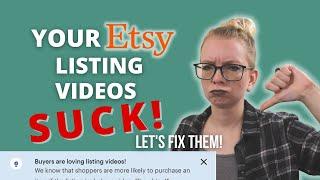 How (&Why) to Make GOOD Etsy Listing Videos! | Type Nine Studio