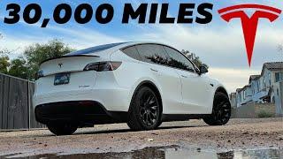 Tesla Model Y Review After 30,000 Miles
