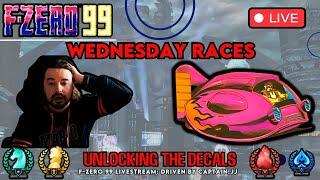 F-Zero 99 LIVE: Unlocking those decals again! - Membership is Here!