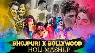 BhojPuri X BollyWood Holi 2024 Mega Mashup | Dj Anshu aX | Holi Festival Remix | Holi Remix Mashup