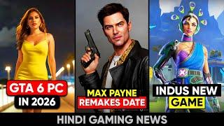 GTA 6 PC Release, Kamla Mobile, Palworld, Max Payne Remake, Delta Force Mobile, FAUG |Gaming News 27