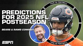 2025 NFL Predictions  Bears in playoffs, Rams in Super Bowl?! | This Is Football