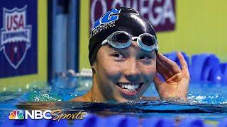 Torri Huske's 100 fly American record clinches spot on Team USA | NBC Sports