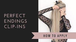 Clip in hair extensions tutorial - Perfect Endings - FrontRow