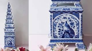 Delftware or Delft pottery, Delft Blue Tulip Holders