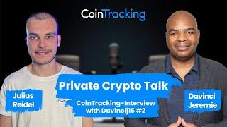 Davinci Jeremie: "That's when I started selling Bitcoin" | CoinTracking-Interview #2 @davincij15