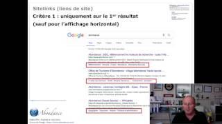 Les Sitelinks (ou Liens de Site), comment ça marche ? Vidéo SEO Abondance